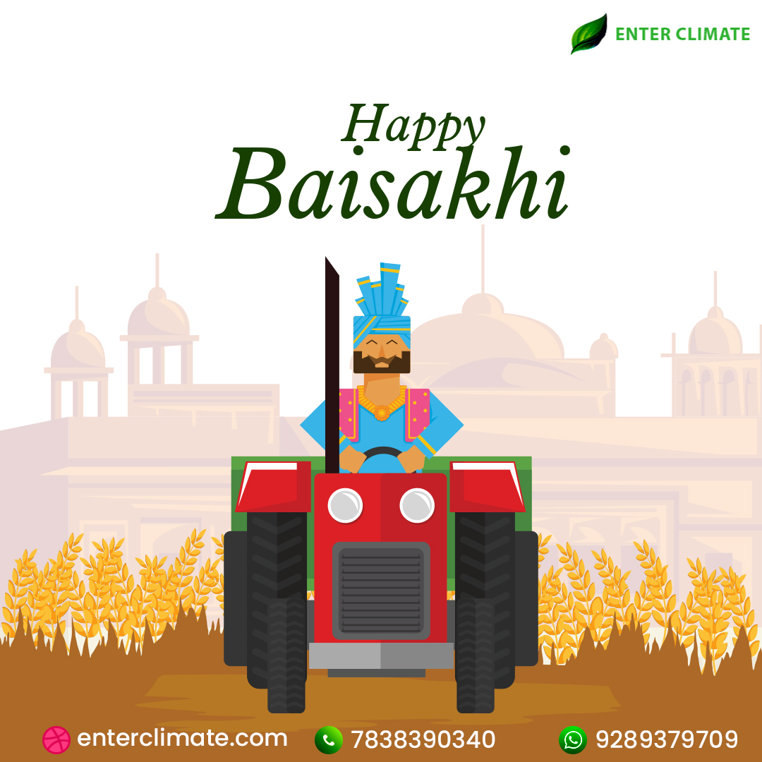 EnterClimate's tweet photo. May Waheguru shower you with endless blessing, love and happiness. I hope this festival brings the best growth in you.
Happy Baisakhi to you and your loved ones.
#enterclimate #baisakhi #baisakhifestival #HappyBaisakhi #BaisakhiVibes #BaisakhiCelebration #HarvestFestival https://t.co/FKSRmqHTZn
