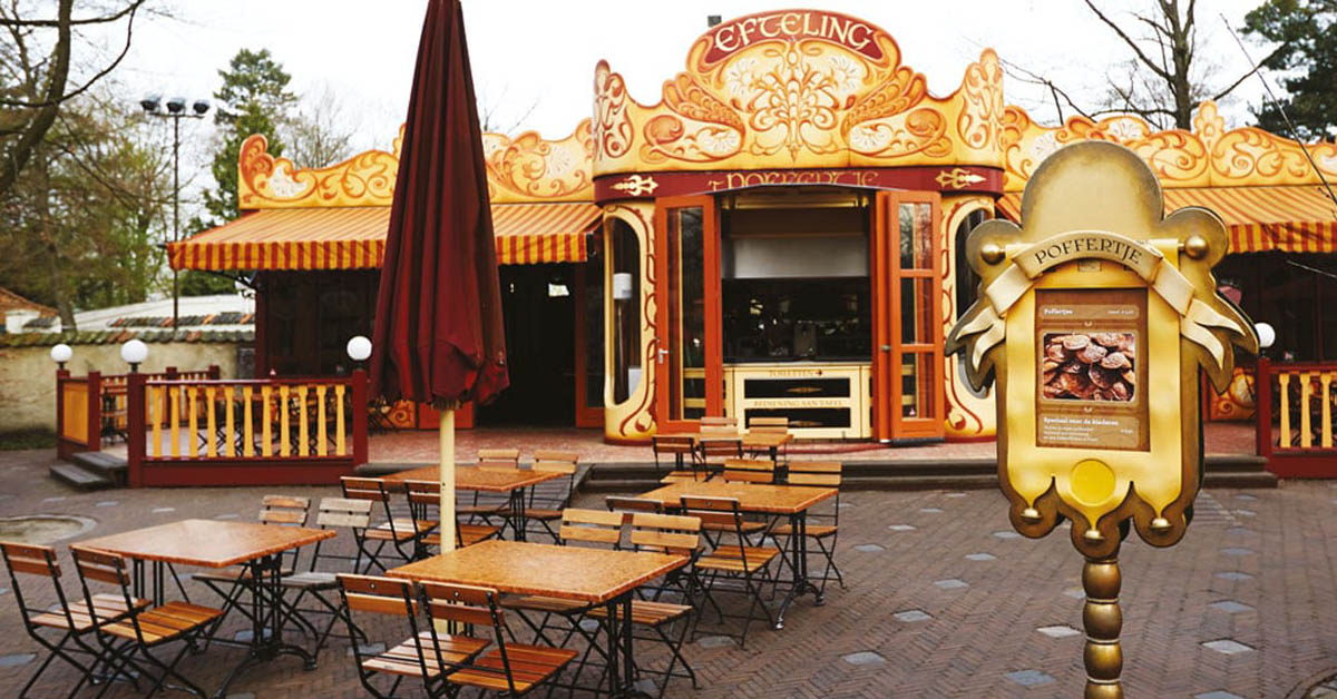 Vanaf 17 april is Restaurant ’t Poffertje in onderhoud. Begin juni kun je de nieuwe voorgevel bewonderen en bovendien poffertjes afhalen bij de gloednieuwe balie! Meer weten?✨👉bit.ly/406Zkef