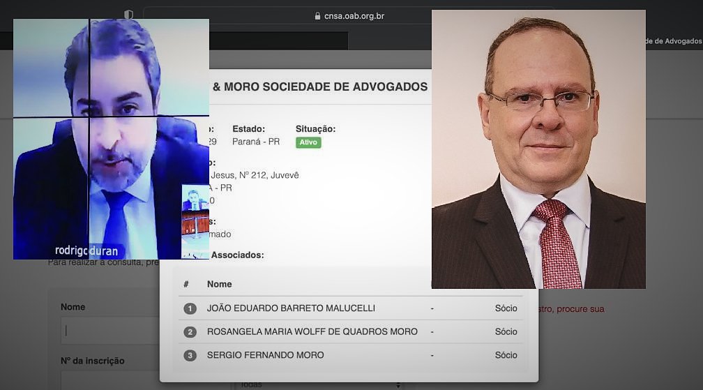 PintoEmmanoel's tweet photo. O escritório Wolff &amp; Moro Sociedade de Advogados, que pertence a Moro e Rosângela, ainda está em atividade e tem um 3º sócio: o advogado João Eduardo Malucelli. O sobrenome não é coincidência. Ele é filho do desembargador que mandou prender Tacla Duran.
https://t.co/fWkoXupWvz https://t.co/euCx1Ey8Hf