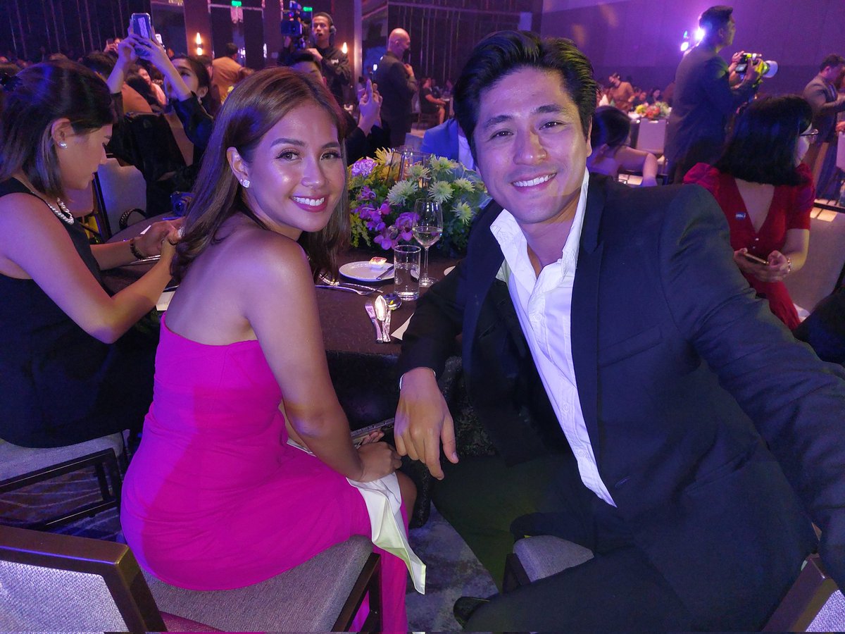 diyarista's tweet photo. LOOK: Celebrity couple #KayeAbad &amp; #PaulJakeCastillo are at the trade launch for #MantawiResidences at the grand ballroom of Nustar Resort and Casino in Cebu. #FrontierOfProgress #RaiseLiveConnect .@inquirerdotnet .@InqEnt https://t.co/CFBSjeqJnn