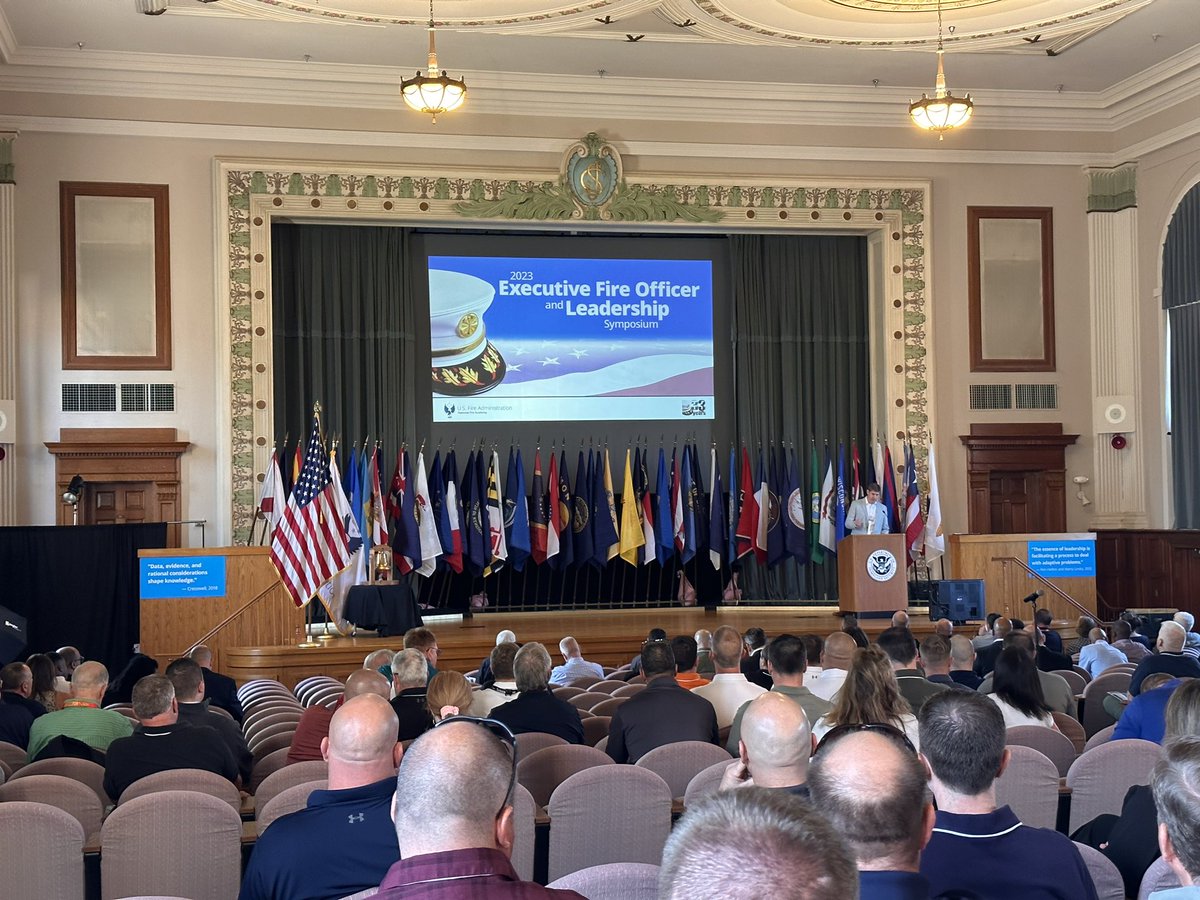 Bealll95's tweet photo. 2023 Executive Fire Officer and Leadership Symposium https://t.co/k14J0B2CuY