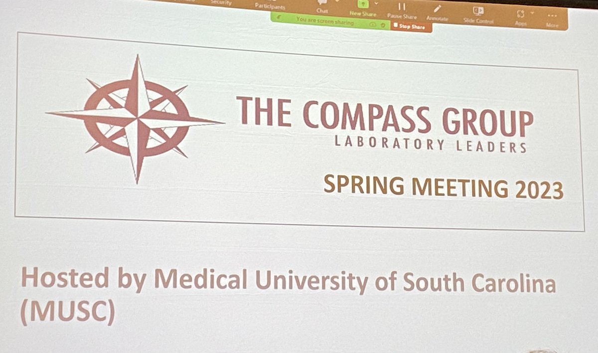 JLaudadioMD's tweet photo. Lab Leaders coming together to share knowledge and improve practice #compassLabGroup kicks off. Stan Schofield welcomes all. Thanks to our host @MUSCpathology (where I trained! ๐)
Great to be back in #Charleston @GGMTorresMD @drjenniferhunt https://t.co/hKDa98pNWd