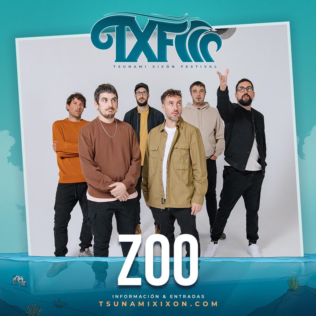 TsunamiXixon's tweet photo. .@ZooPosse, la banda de Gandía que triunfa en Madrid y Barcelona con su rap en valenciano, por primera vez en Asturias en #TXF 🔥
¿Te vienes a Xixón a disfrutar de Zoo con nosotros? ➡ https://t.co/to0M0Mh26g
#ZooPosse
#TsunamiXixonFestival https://t.co/4rtZx82Xv0
