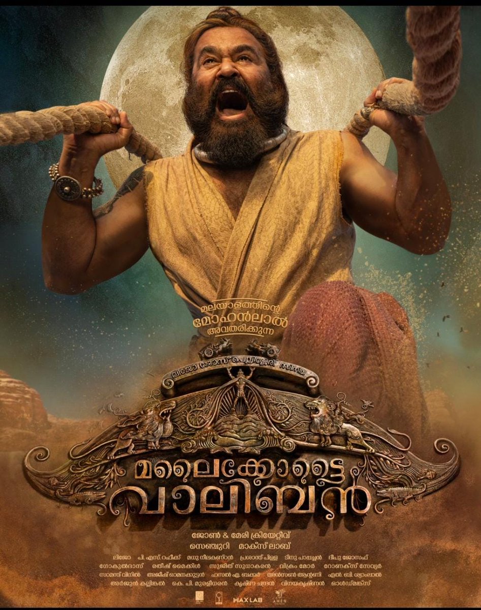 thomaschacko92's tweet photo. #MalaikottaiVaalibanFL 
#MalaikottaiVaaliban
#Mohanlal @Mohanla and now https://t.co/Z0OQkzemjN
