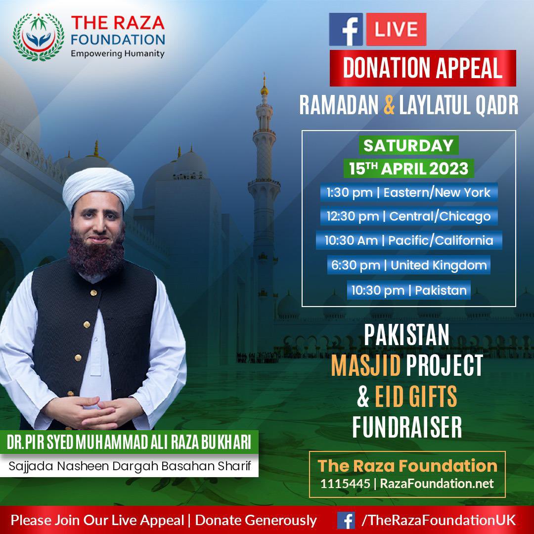 The Raza Foundation (@TheRazaFdnUK) / Posts / X