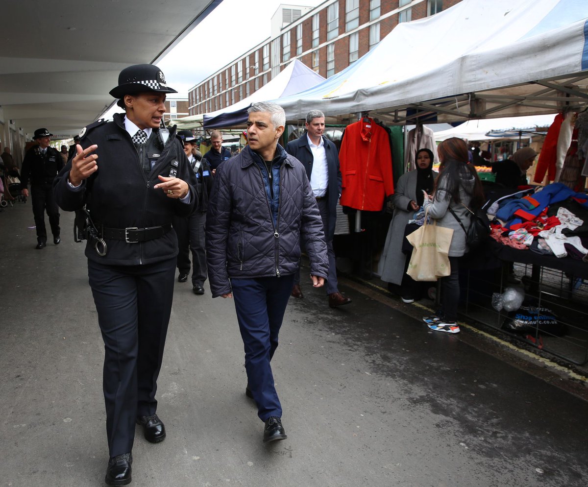 Today I joined <a href="/MetPoliceUK/">Metropolitan Police</a> Commander Dr Alison Heydari and neighbourhood police officers on a patrol in Westminster to see first-hand how neighbourhood police officers are working with communities to reduce gang crime and violence.