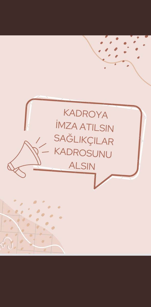 Bugün kadro günü olsun <a href="/drfahrettinkoca/">Dr. Fahrettin Koca</a> <a href="/drmehmetkoca/">Dr.Mehmet Koca</a> <a href="/saglikbakanligi/">T.C. Sağlık Bakanlığı</a> #KadromuzOnaylansin