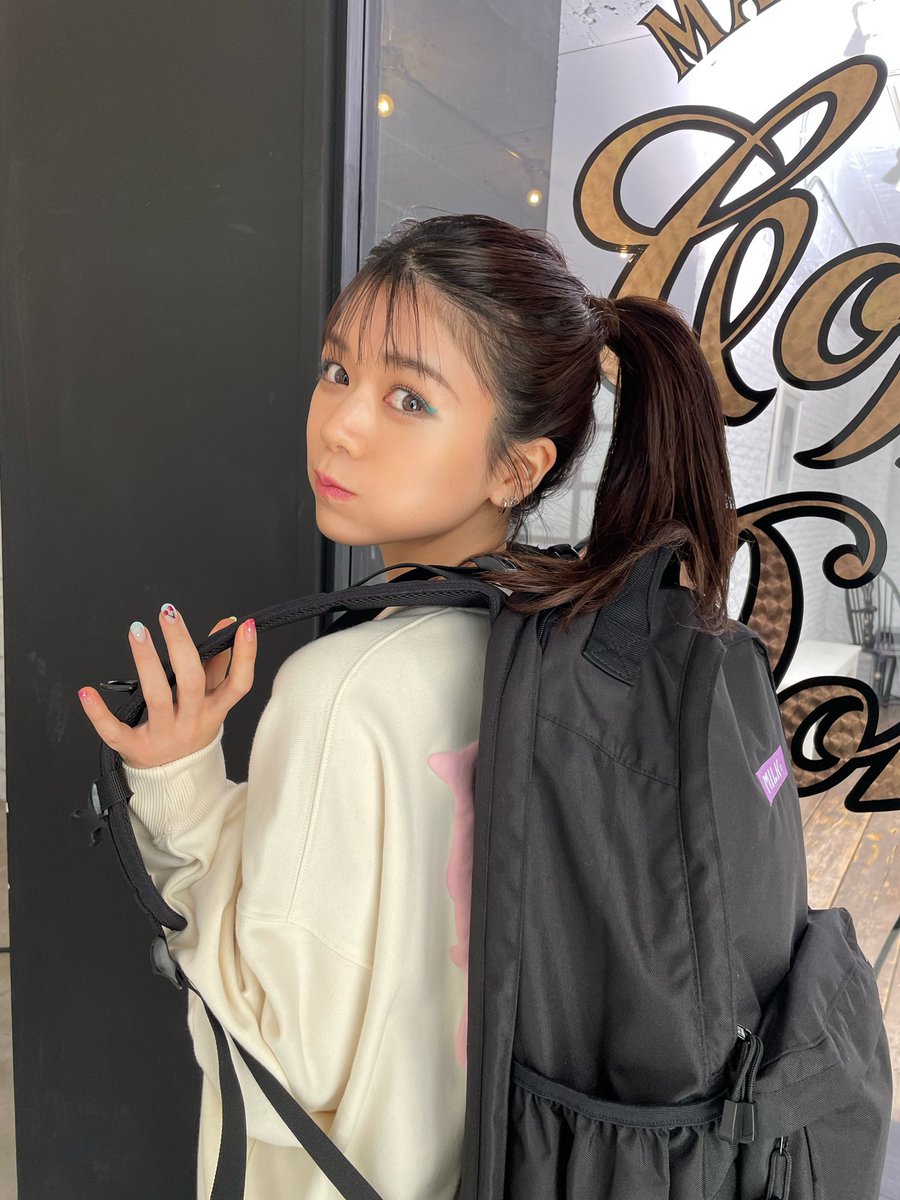 akirafutaba's tweet photo. @MILKFEDJP 🌸💜

It girl &amp; It boy with MILKFED. Back Pack 

 #MILKFED https://t.co/trMmzYfL6M