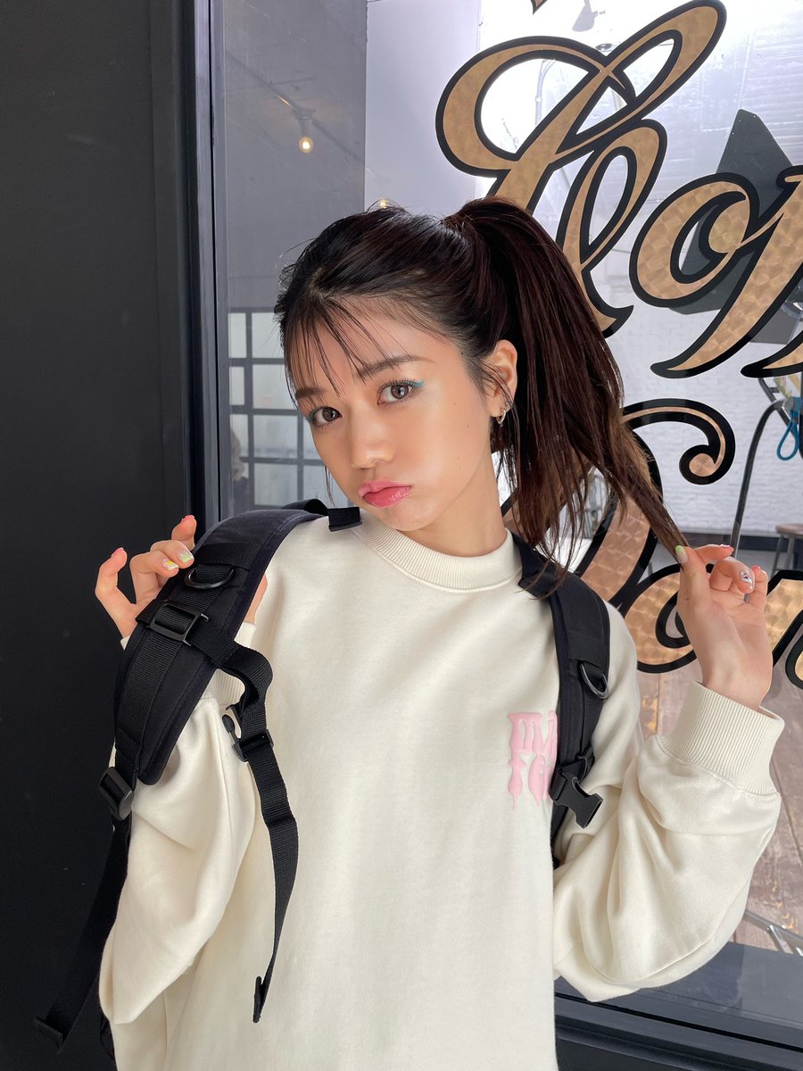 akirafutaba's tweet photo. @MILKFEDJP 🌸💜

It girl &amp; It boy with MILKFED. Back Pack 

 #MILKFED https://t.co/trMmzYfL6M