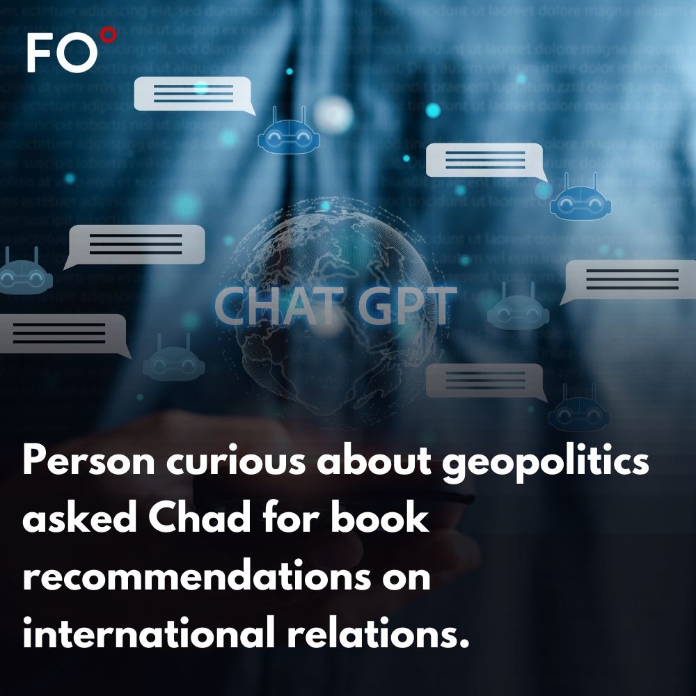 myfairobserver's tweet photo. Join us for breakfast with ChatGPT as we explore various issues, though Chad may be slightly behind on geopolitics.
By: @pisackson
Read more: https://t.co/MkTSdRkDyx
#Chad #ChatGPT #Breakfast #BreakfastConversation #Geopoliticalawareness https://t.co/QzmULGMdwc