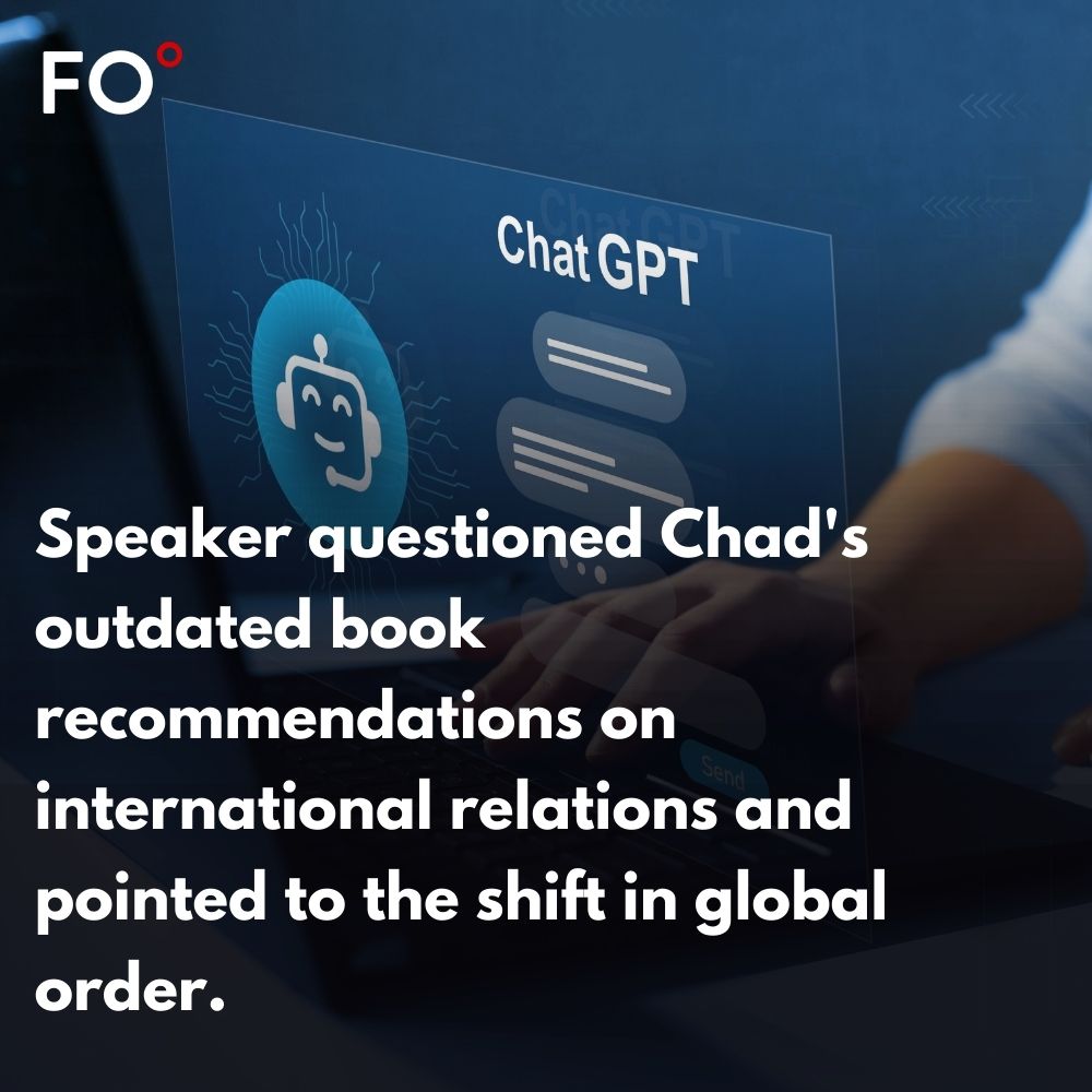 myfairobserver's tweet photo. Join us for breakfast with ChatGPT as we explore various issues, though Chad may be slightly behind on geopolitics.
By: @pisackson
Read more: https://t.co/MkTSdRkDyx
#Chad #ChatGPT #Breakfast #BreakfastConversation #Geopoliticalawareness https://t.co/QzmULGMdwc