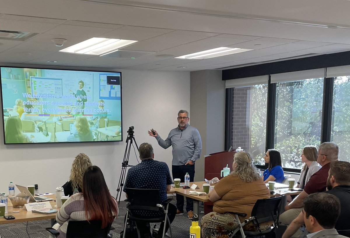 DanKelly1627's tweet photo. Great day of learning from our partners in our rural advisory council.
@edmentum https://t.co/F9FmnoUwpb