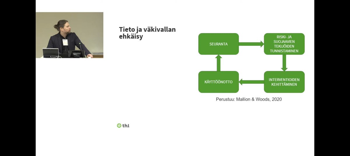 PaiviKorhonen's tweet photo. #väkivallatonlapsuus toimenpideohjelman katuväkivalta-infotilaisuus oli kiinnostava! @KaakinenMarkus puheenvuoro tiedolla johtamisesta, interventioiden kehittämisestä ja levittämisestä oli innostava #nuortentoimintamalli ja #mdft hanketyömme kannalta. https://t.co/wV4QWMzohM