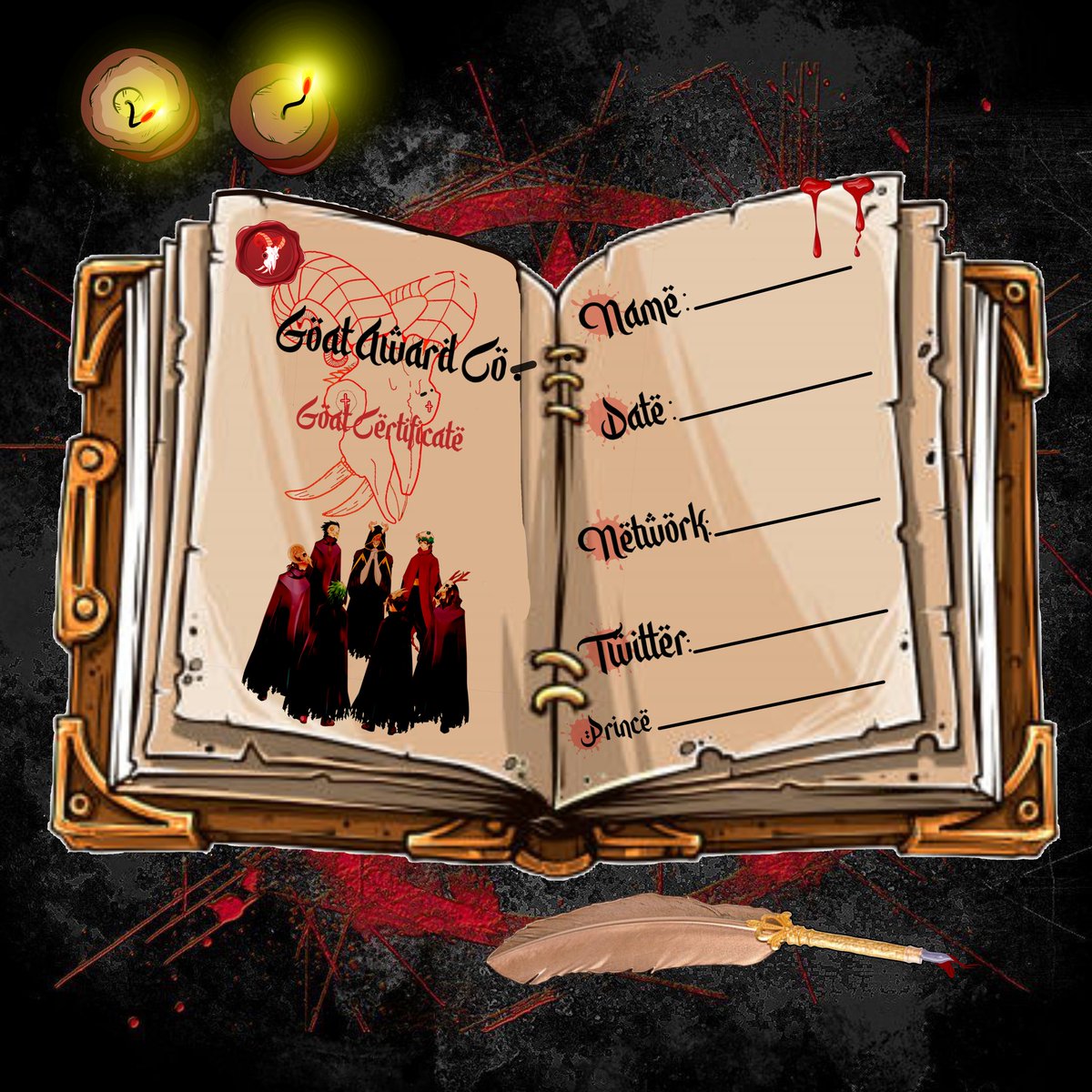 The next 2 goats, I have known for quite a while <a href="/SolanaWraith/">Wraith</a> founder of <a href="/HokoriGen/">Hokori Gen</a> and @ROJNFT founder of <a href="/DegentownNFTs/">ᴅᴇɢᴇɴᴛᴏᴡɴ</a> and @DegenGeeksNFT you have been 100% real to me and also great people. You both deserve the recognition! Welcome to the goats!