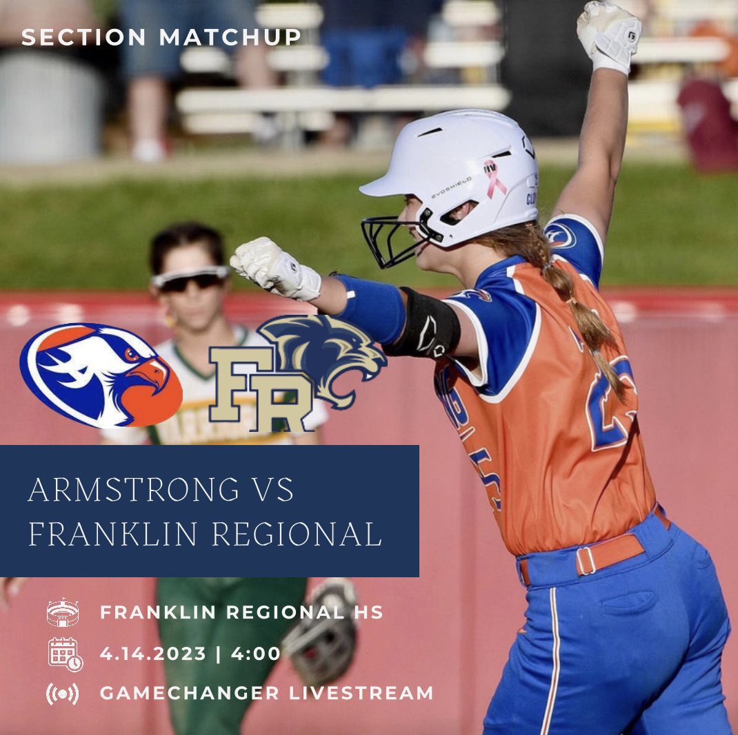 HawksSOFTBALL22's tweet photo. You know what day it is…..
🚨ITS GAME DAY🚨
Today your hawks are traveling down to Franklin Regional to take on the panthers in a BIG section matchup!! LETS GO!
#Rollhawks #AllInForOneMoreWin 💙🧡🥎 https://t.co/7Q7mhem5VQ