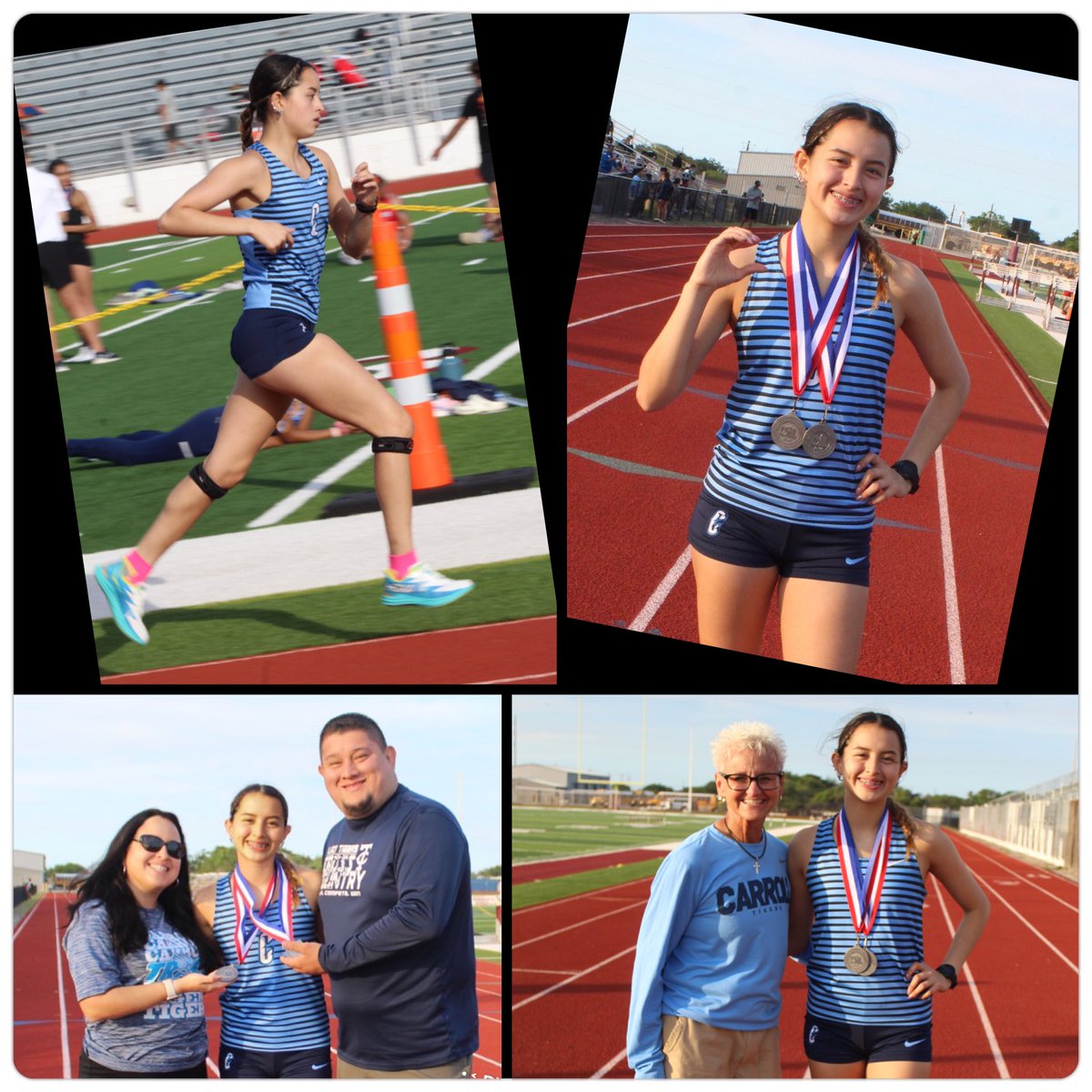Diana Villarreal (@dmvillarreal23) on Twitter photo Congrats Linda! Great job at the District 29-5A Track Meet- 2nd in the 3200m Run & 1600m Run! New PR for the 1600m run! Headed to Area! #GoTigers #AreaQualifier #TigerPride #CCISDProud <a href="/LeoVillarrealJ1/">Leo Villarreal Jr</a> <a href="/carroll_xc/">Carroll Lady Tiger XC/Track</a> <a href="/TPAthletes/">TigerPrideAthletics</a> <a href="/Arredondo_CHS/">Robert M. Arredondo</a> <a href="/TracieJensen11/">Tracie Jensen</a> Congrats Linda! Great job at the District 29-5A Track Meet- 2nd in the 3200m Run & 1600m Run! New PR for the 1600m run! Headed to Area! #GoTigers #AreaQualifier #TigerPride #CCISDProud <a href="/LeoVillarrealJ1/">Leo Villarreal Jr</a> <a href="/carroll_xc/">Carroll Lady Tiger XC/Track</a> <a href="/TPAthletes/">TigerPrideAthletics</a> <a href="/Arredondo_CHS/">Robert M. Arredondo</a> <a href="/TracieJensen11/">Tracie Jensen</a>