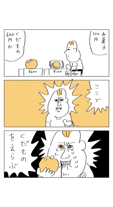 くだものを買う 
