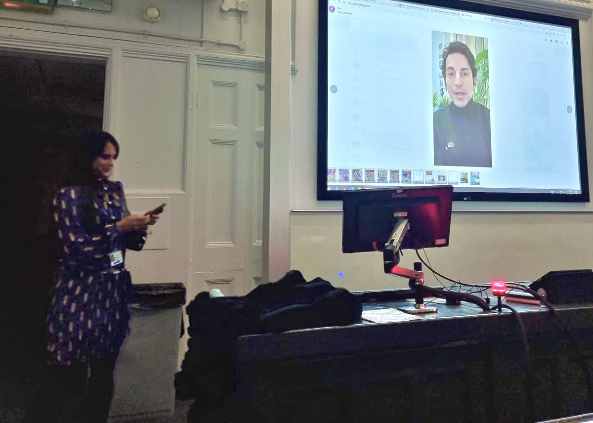 Hacanmarrie's tweet photo. I was thrilled to take part -virtually- and introduce the film screening of the World Cinema for the Film Studies students at @UniversityLeeds . Thank you for this invitation. 🎬 
Here's to more collaborations 🥂 https://t.co/344Y968uTB