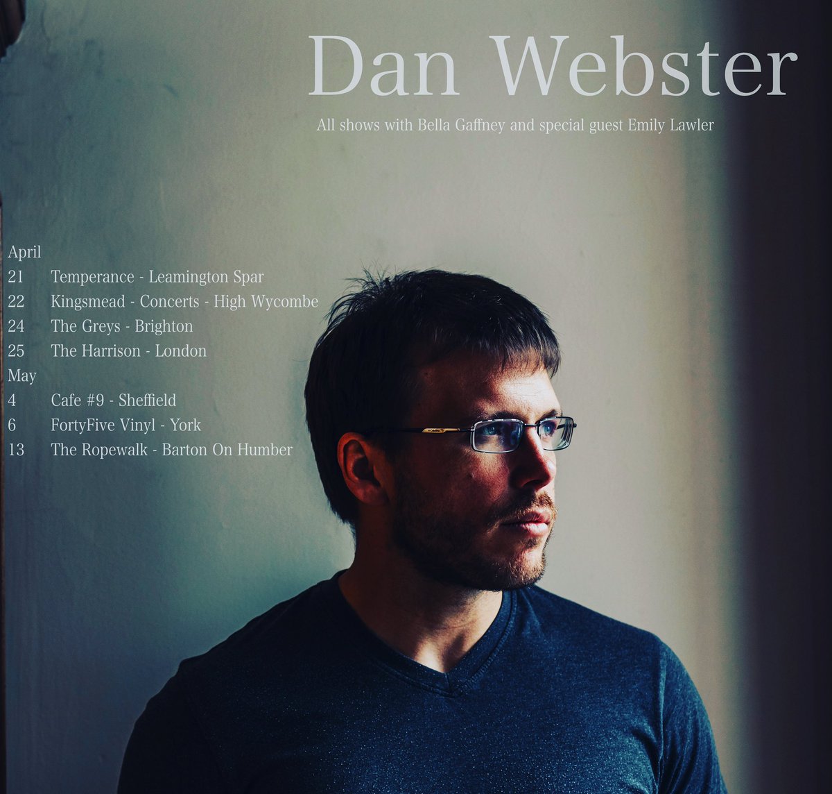 On the road with <a href="/BellaGaffney/">Bella Gaffney</a>. Tix available from danwebstermusic.com/tour