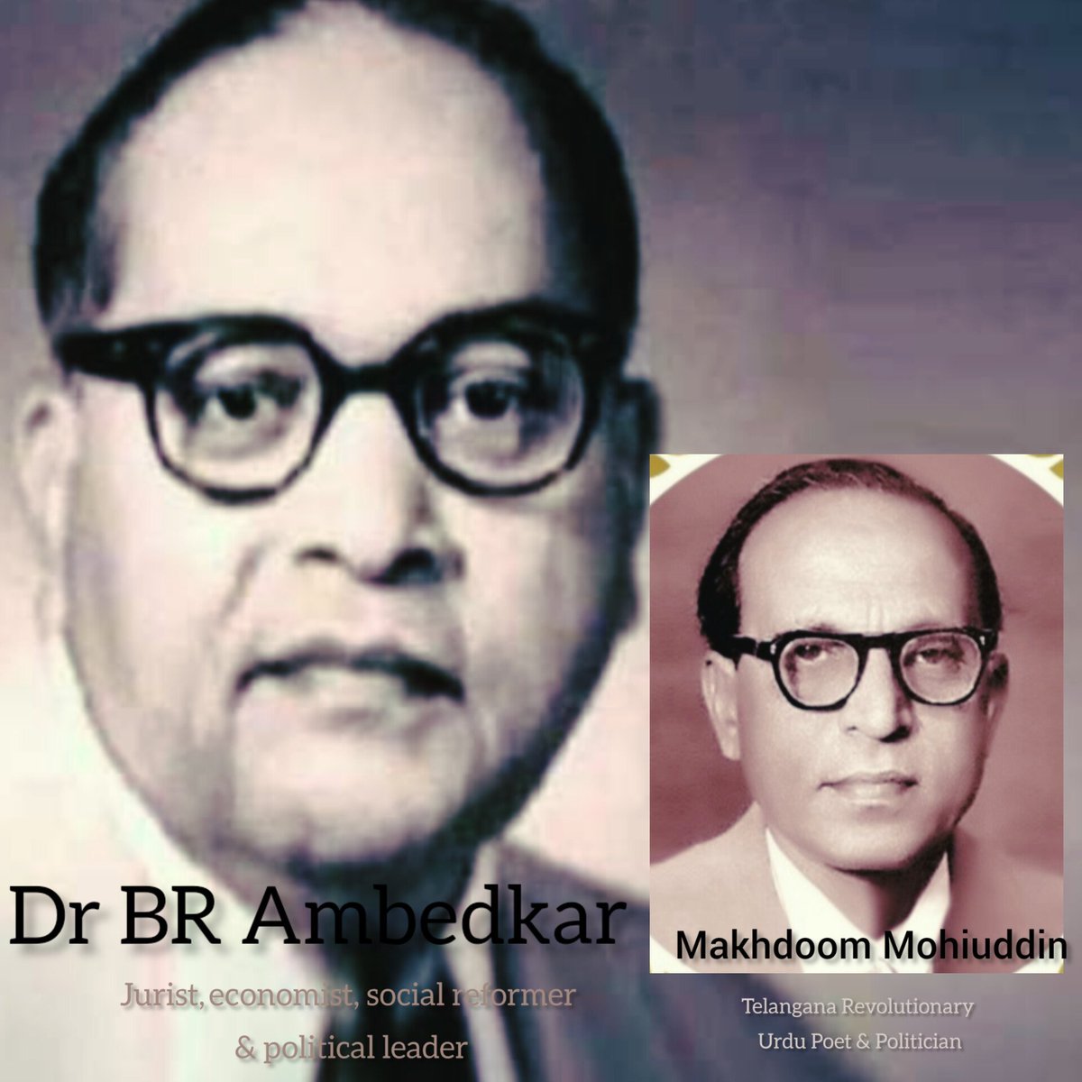 aslam_mohiuddin's tweet photo. @KTRBRS Dear Sir @KTRBRS
It's hon. to est. Sir #BRAmbedkar Statue &amp; naming TSecState for his Contr. 
It'll be hon. too, if u pls consider to NAME any HALL in TSecState under T Rvl Poet #MakhdoomMohiuddin &amp; renovate his 'GRAVEYARD' at Dargah Shahkhamosh nampally &amp; his 'STATUE' at tankbund https://t.co/MwmZGSe5Sa