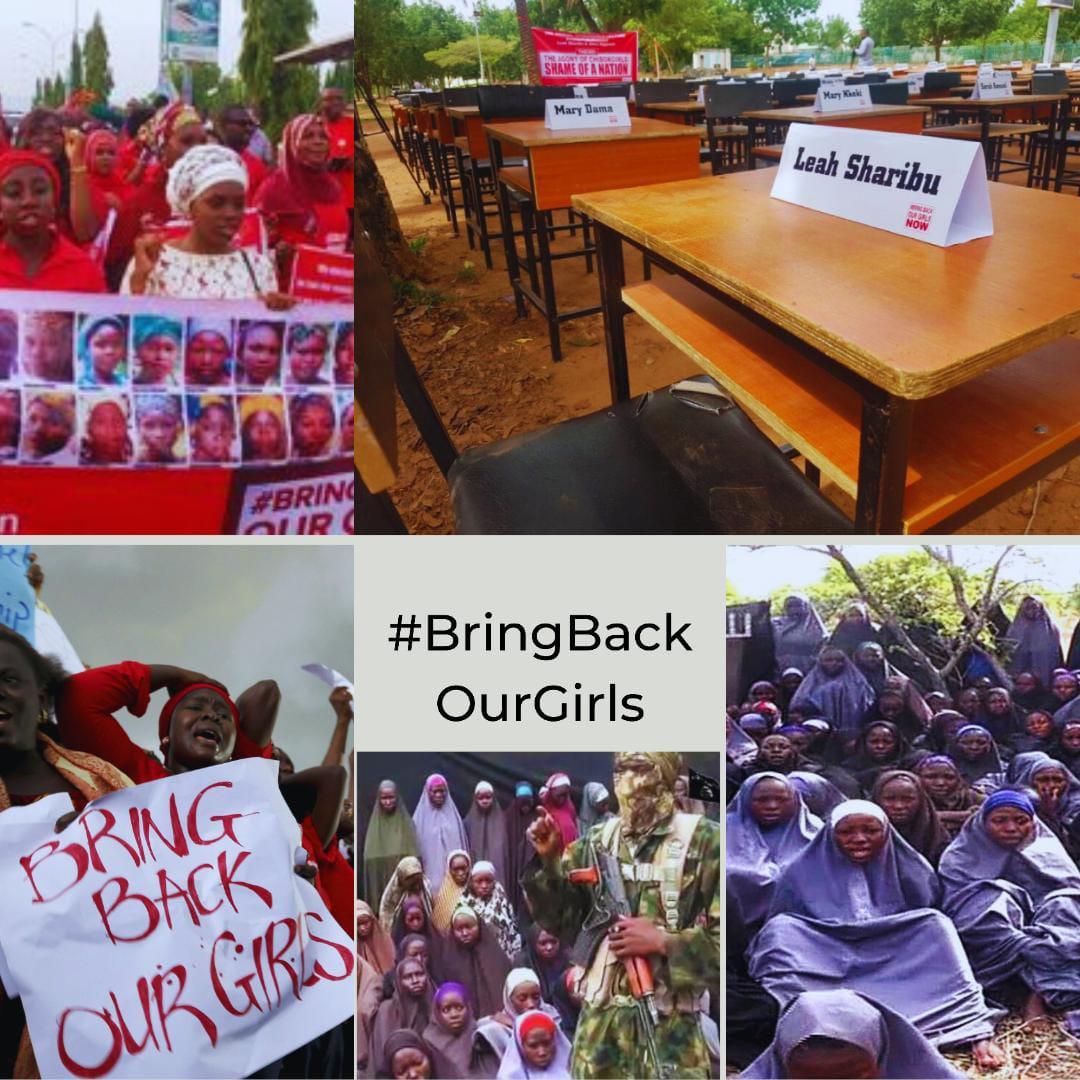 ceehopenigeria's tweet photo. Today, on the 9th anniv of their kidnapping, we must remember that out of  279, 98 #ChibokGirls aren't back. We cannot, for humanity's sake and esp the sake of their innocent selves and their families, afford to allow them to be forgotten.
#TheirDreamsAreValid
#BringBackOurGirls https://t.co/mdmWNIncva