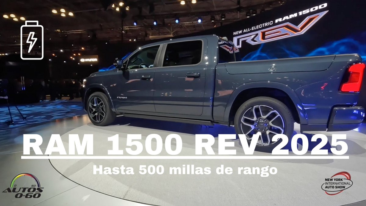 javiermota's tweet photo. Me gustaba más el #conceptcar pero la @RamTrucks 1500 REV 2025 que debutó en el @NYAutoShow no está nada mal. @StellantisMX @StellantisNAEsp @Stellantis @StellantisNA @RamTrucksPR #video aquí: https://t.co/mTivZEUj4U https://t.co/GU4CcgWH8N