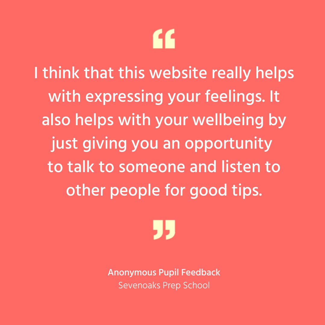 Receiving feedback from our users makes our day! ✨

Jon recently stopped by a local prep school trialling our primary version - and the pupils had some great things to say about their youHQ experience.

#mentalhealth #wellbeing #edtech #edutwitter #teachertwitter #studentvoice