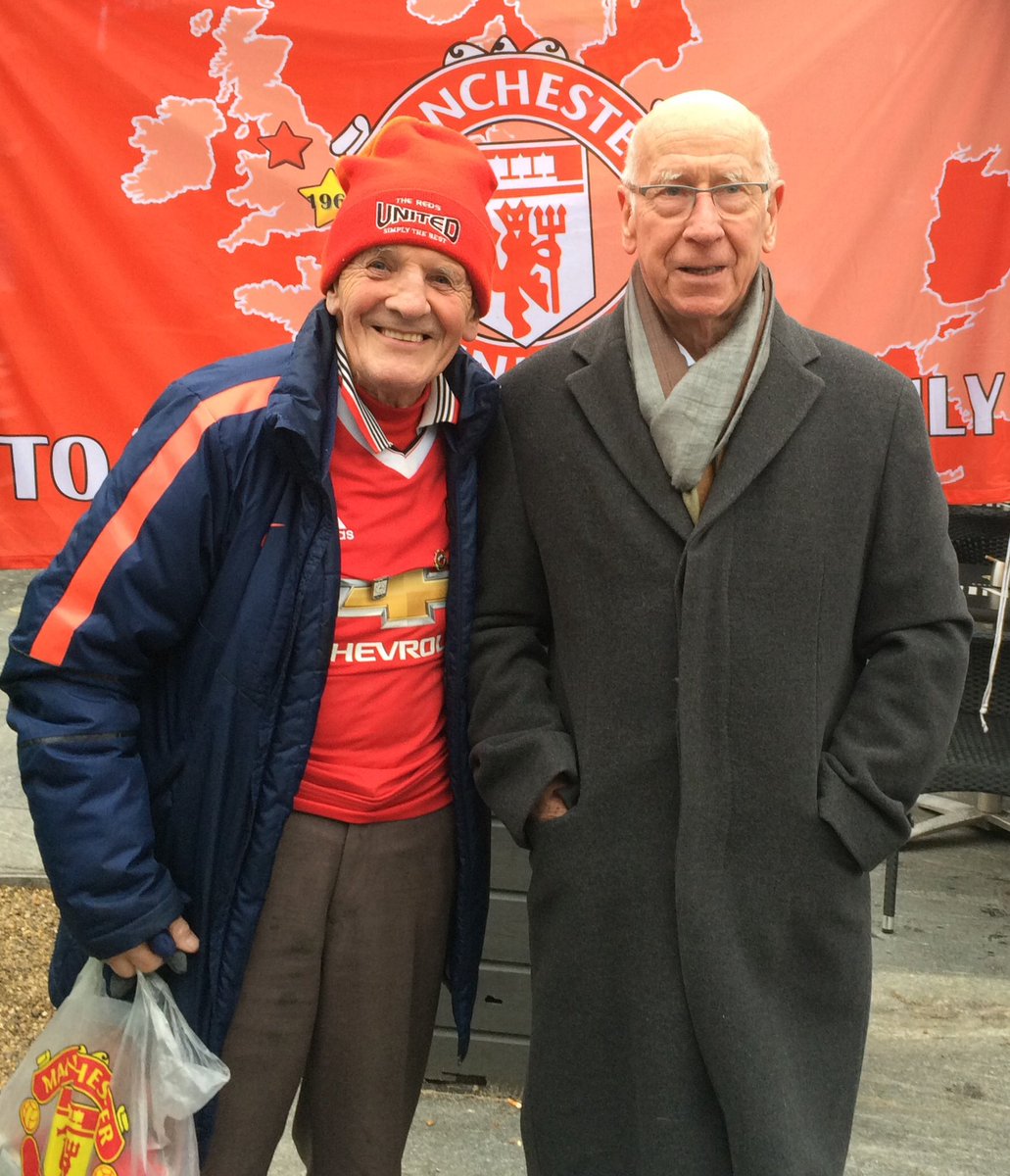 My great friend John Butterfield (‘old John’ to many) has passed away.  The kindest, nicest bloke I’ve ever met!  Never a bad word about anyone! 
Followed United home &amp; away from 1938. 
We roomed together on Euro Aways for over 20 years! 
A wonderful man.