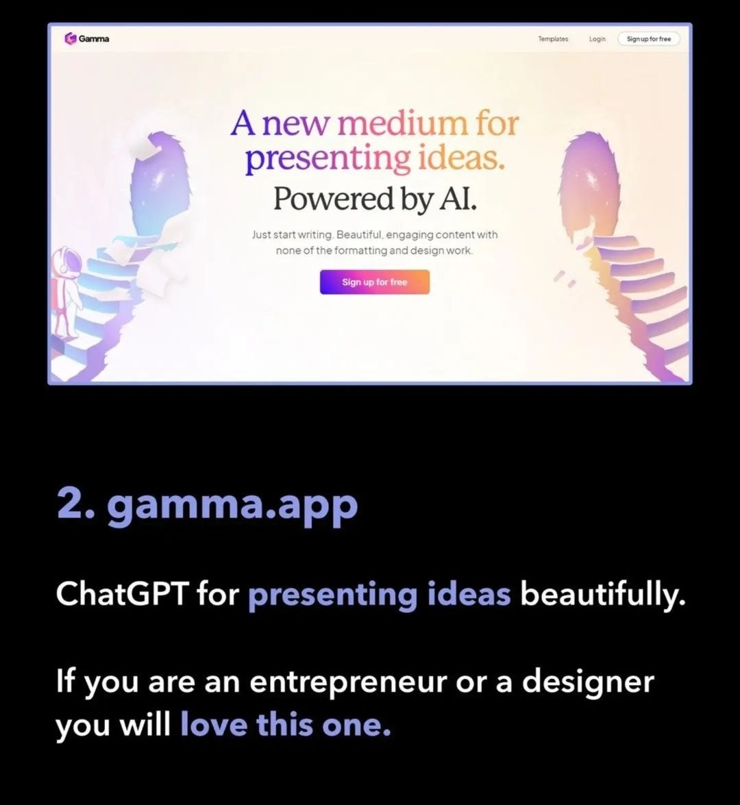 Nishanka's tweet photo. If you are interested in exploring next level #AI #GPT tools, here is a list that will be useful. AI Tech will evolve rapidly, reaching greater heights, triggering exponential change in the way we #live and #work.
#ai #tech #work #change #chatgpt #gpt #google #Microsoft https://t.co/2Dxygpv3JJ