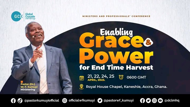 obbampoegh's tweet photo. Enabling Grace and Power for end time harvest. Won’t miss it 

#GCKinGhana https://t.co/aUHUvnOdG3