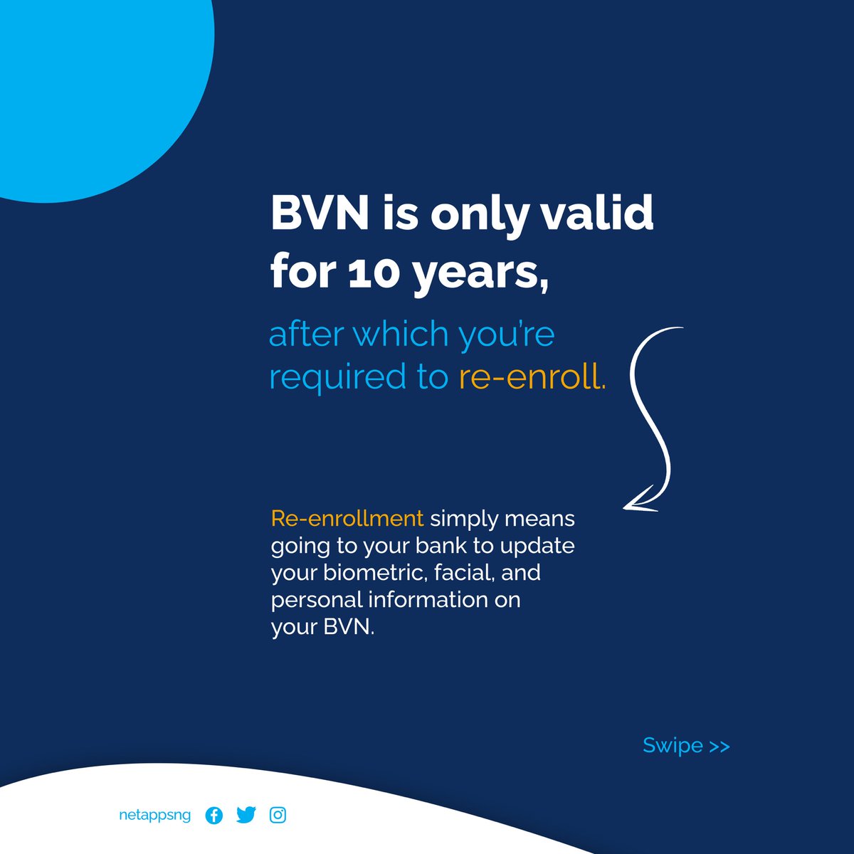 netappsng's tweet image. How old were you when you found out that your BVN expires? #netapps #bvn #centralbankofnigeria #cbn #netappstechnologies