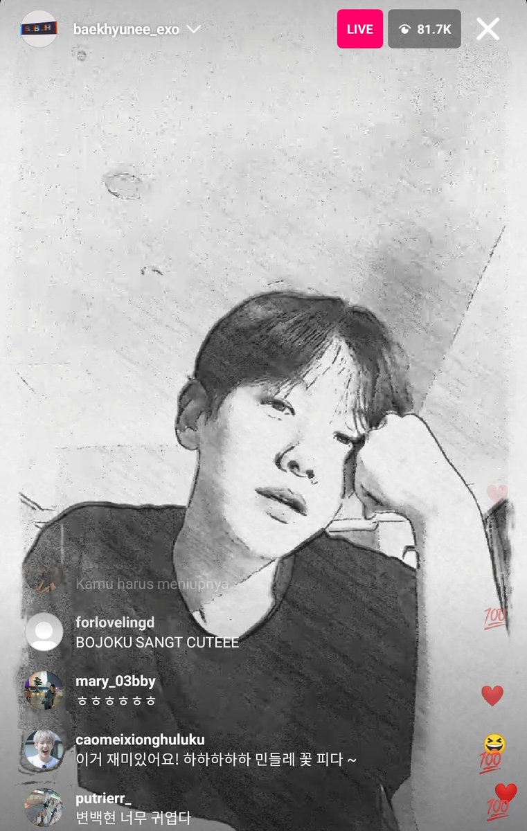 dandanshiii's tweet image. look at this guy enjoying ig filters huhu cutie