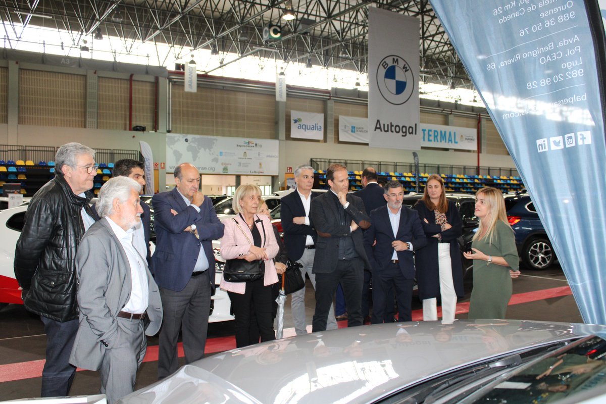 CEO_Ourense's tweet image. Desde hoy y hasta el domingo, encuentra tu próximo coche en @EXPOURENSE en el V #caroutlet de #Acauto. Con servicio de #ludoteca para facilitar la visita.  Autoridades, representantes empresariales y del sector inauguraron esta mañana el salón. 
#comprarcoche