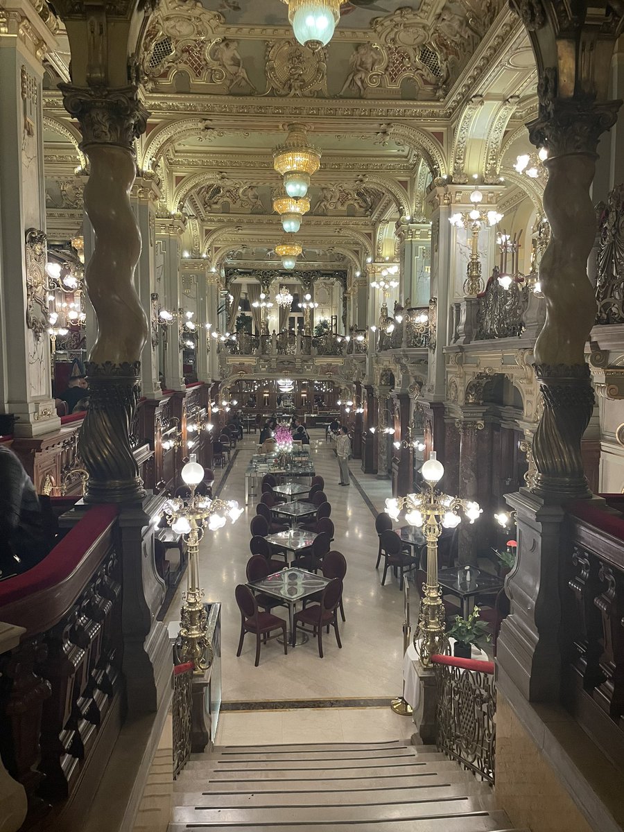 Breakfast #newyorkcafebudapest reflecting on the Board Effectiveness event and people watching whilst listening to the beautiful music……. 

Definitely one to recommend 

#boardeffectiveness #teamcoaching #budapest #newyorkcafebudapest