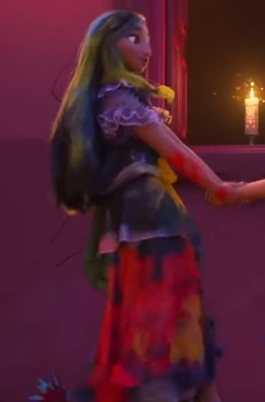 liveloveisabela's tweet photo. Isabela's dress representing all her emotions https://t.co/VABxotgHfJ
