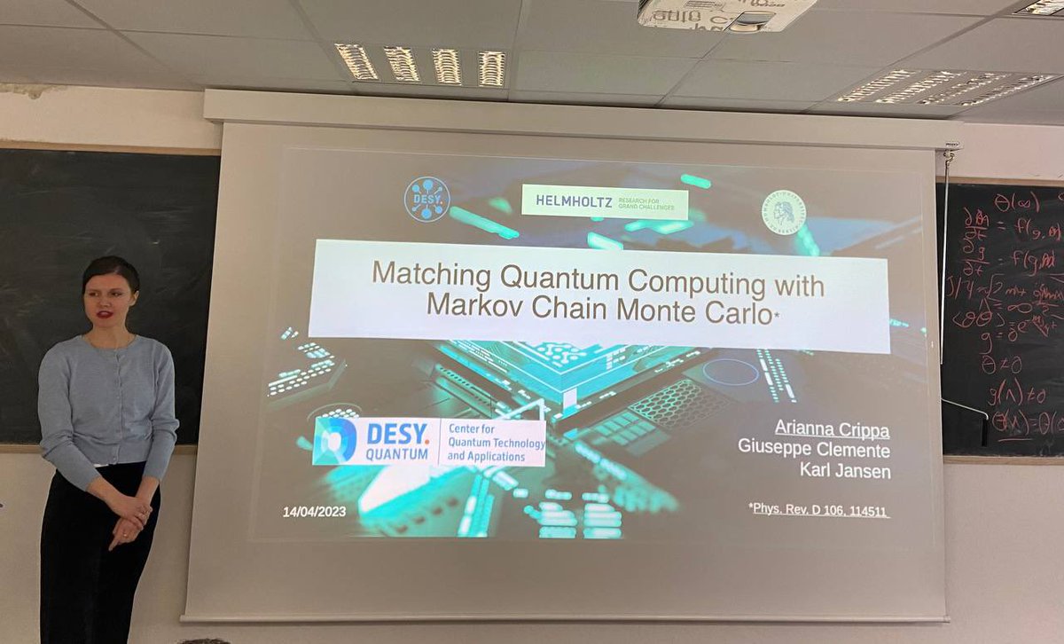 Our PhD student Arianna Crippa presented her recent work today <a href="/MIAPbP/">MIAPbP</a> 
#WorldQuantumDay