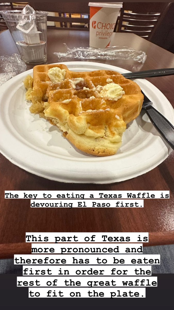 danpodvaldres's tweet photo. Facts.
#elpaso
#texaswaffle https://t.co/N32fBozCxF