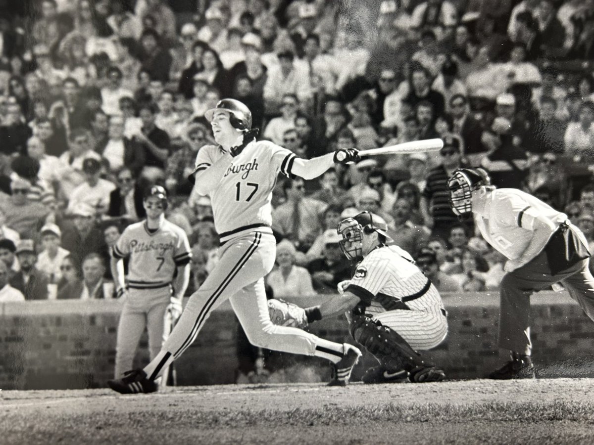 JimmyTrdinich's tweet photo. On this date in @Pirates history in 1991, Bob Walk hit the only home run of his big league career; a two-out solo homer off Chicago’s Danny Jackson at Wrigley Field. https://t.co/40ZfdaJAaL