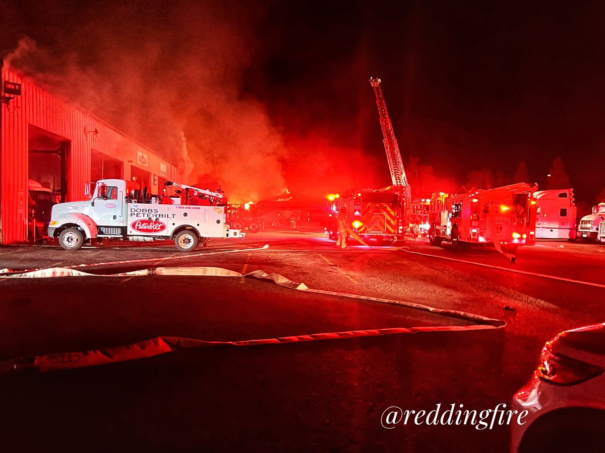 Redding Fire Department tweet media