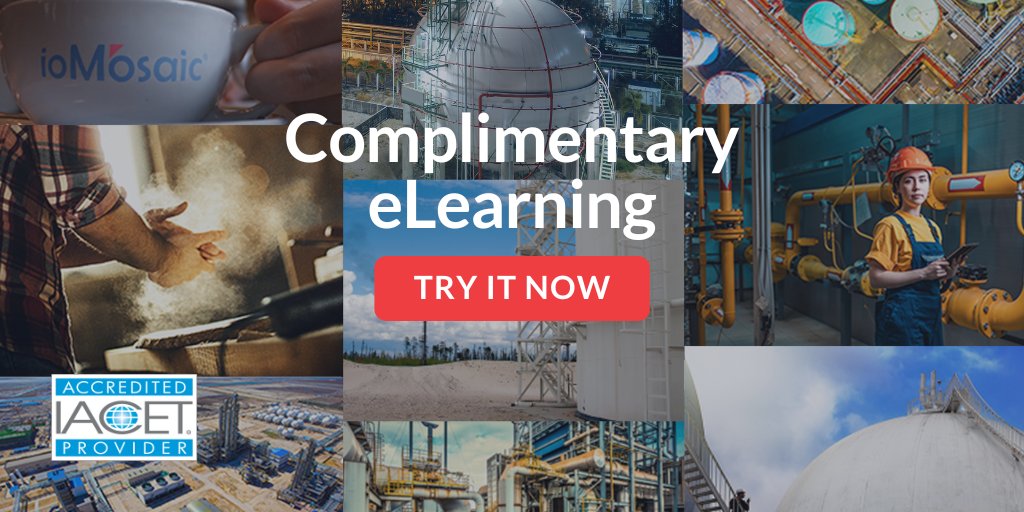 ioMosaic's tweet image. See how our training combines real-world relevance with process safety knowledge. Try a complimentary learning module from ioMosaic right now. bit.ly/3KTZ4uJ
#processsafety #processsafetytraining