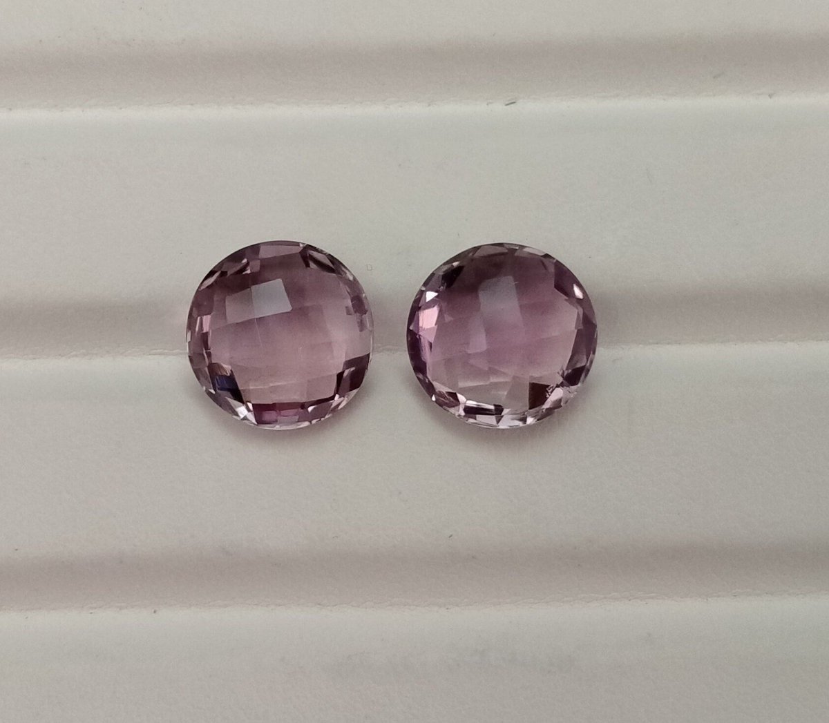 krishna_gems's tweet photo. Excited to share the latest addition to my #etsyshop: Unique Color Round Briolette 12x12 mm pair. #NaturalBrazilAmethyst #CheckercutRound #amethyststone #looseround #roundpair #roundearrings #mothersday #MUFC #altcoin #Bitcoin #Bulgari #luxury #IPL #etsy https://t.co/Y7TO84vmTT https://t.co/fTDGf5zwv9