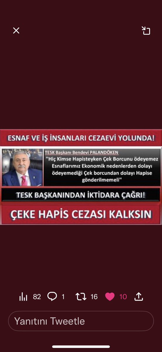 Sn.Hanımefendi @EmineErdogan siz dünya “5 ten” büyüktür diye dünyaya kafa tutan lider @RTErdogan ‘ın en yakını olan bir annesiniz. 5941 çekyasasımağduru Aileleri ve iş verdikleri ile 1Mlyn insan ve“OY” olan bu insanlar müjde bekler #ÇekeHapisCezasıKalksın buinsanlar @Akparti li!