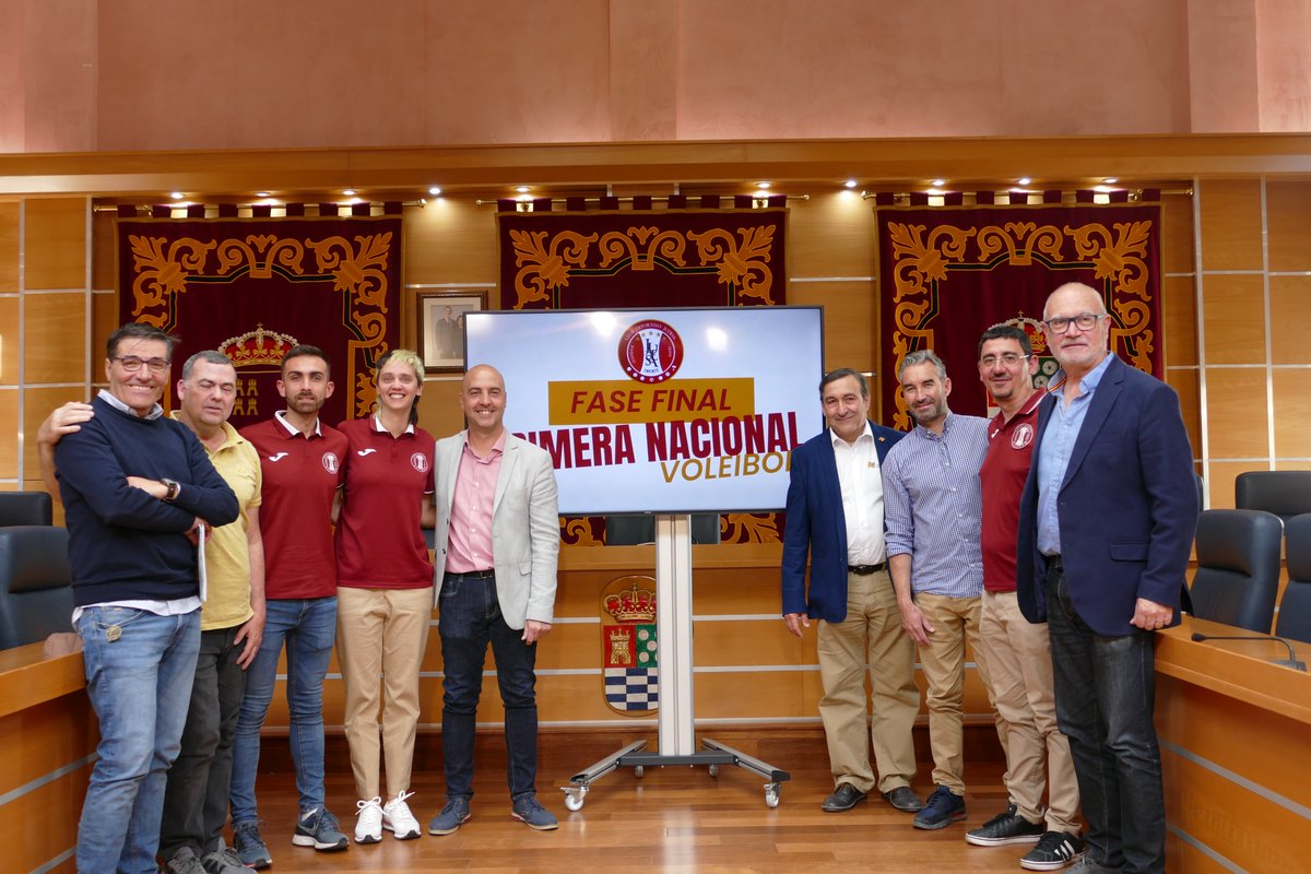 CantEliseo's tweet photo. Mucha suerte al @JudesaVoley en la Fase Final de la Primera División Nacional Masculina de Voleibol, que se celebrará en #MolinaDeSegura. Estoy seguro de que será un éxito y que servirá para el Voleibol se siga posicionando como un deporte puntero en nuestra localidad. https://t.co/U18leeh6E3