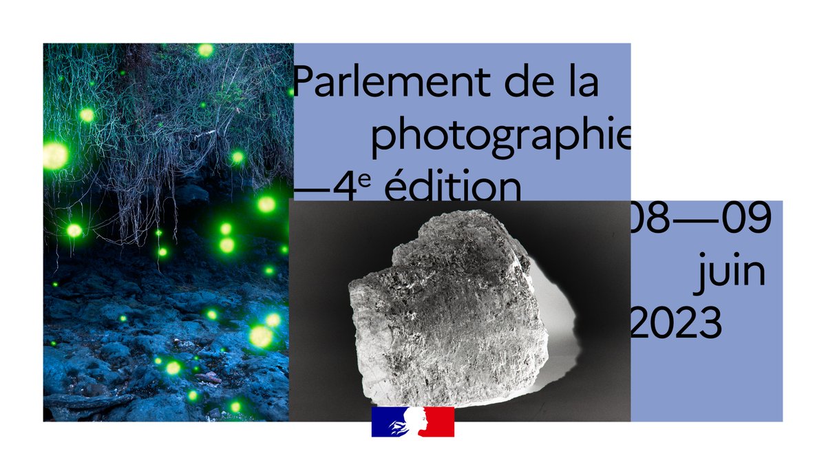 👋 Professionnels de la photo à vos agendas ! Le Parlement de la photographie revient les 8 et 9 juin 2023.

2 jours de rencontres en présentiel et en ligne depuis le <a href="/PalaisdeTokyo/">Palais de Tokyo</a> : culture.gouv.fr/parlement-phot…

🗓Inscriptions à partir du 10 mai 

📸© Sarah Ritter, Bénédicte Kurzen