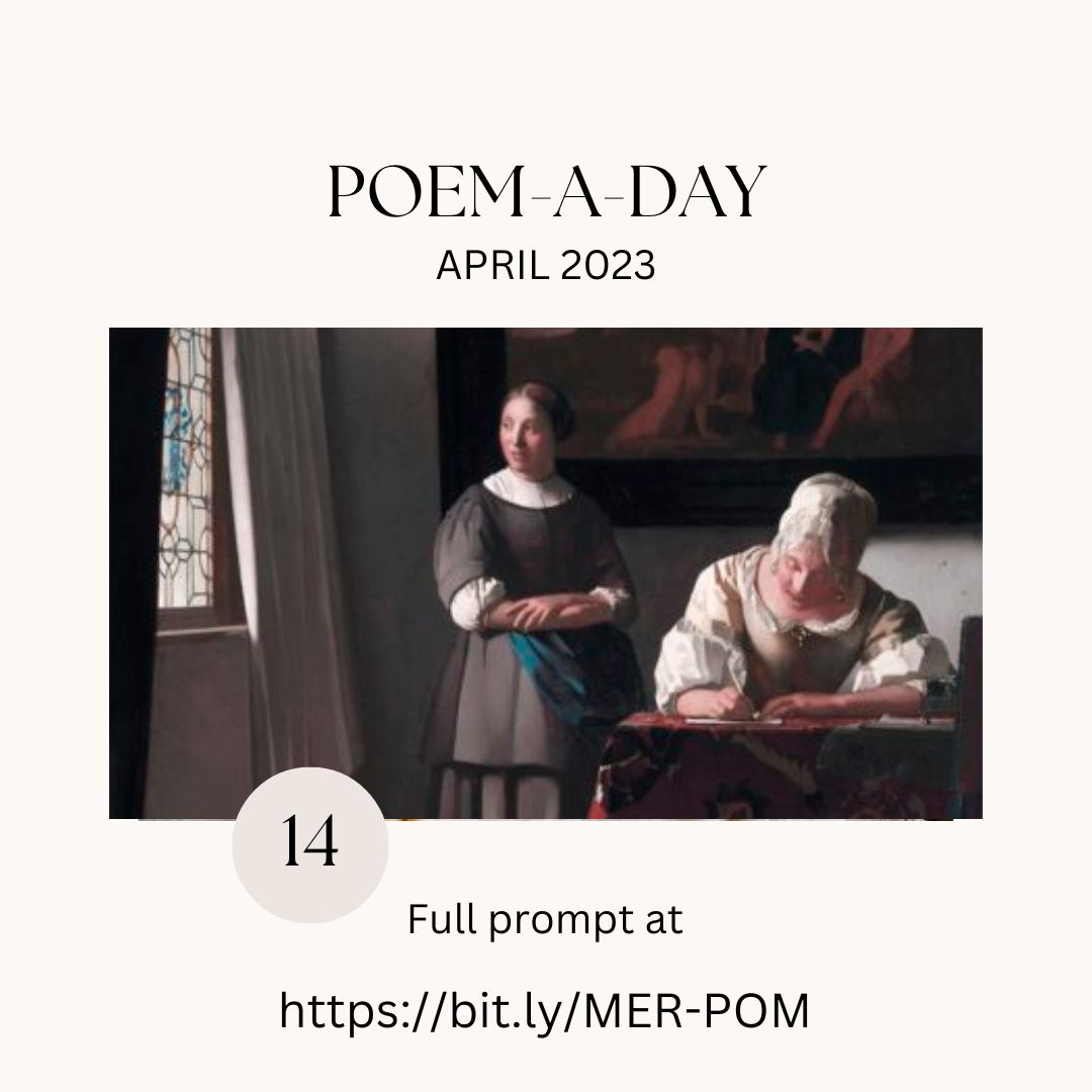 Still doing #30/30 for #NaPoWriMo? Find new prompts here: bit.ly/MER-POM