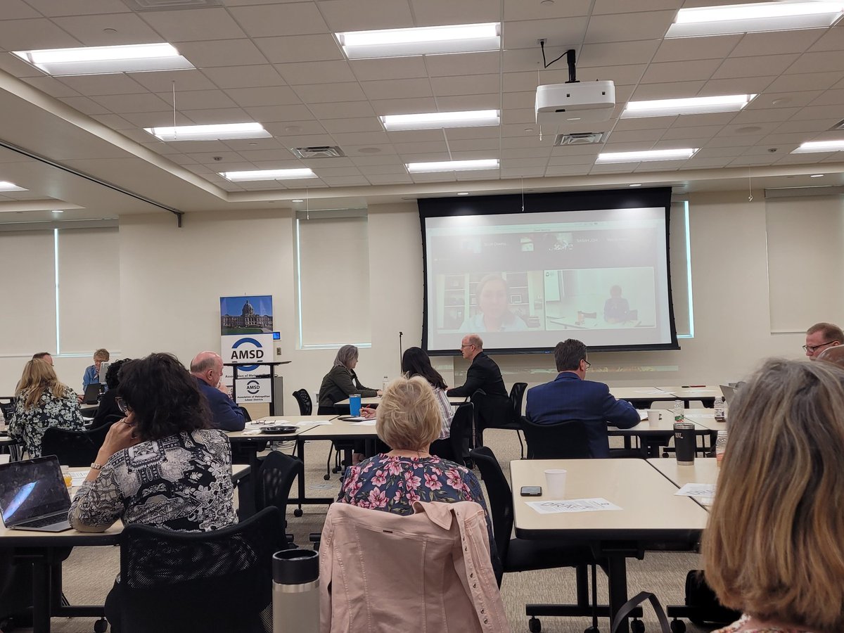 Attending the <a href="/amsdmn/">AMSD</a> meeting and listening to the summaries of the READ act. The state is making a big investment in literacy/reading. Minnetonka has a similar focus on literacy. Looking forward to implementing and seeing results.