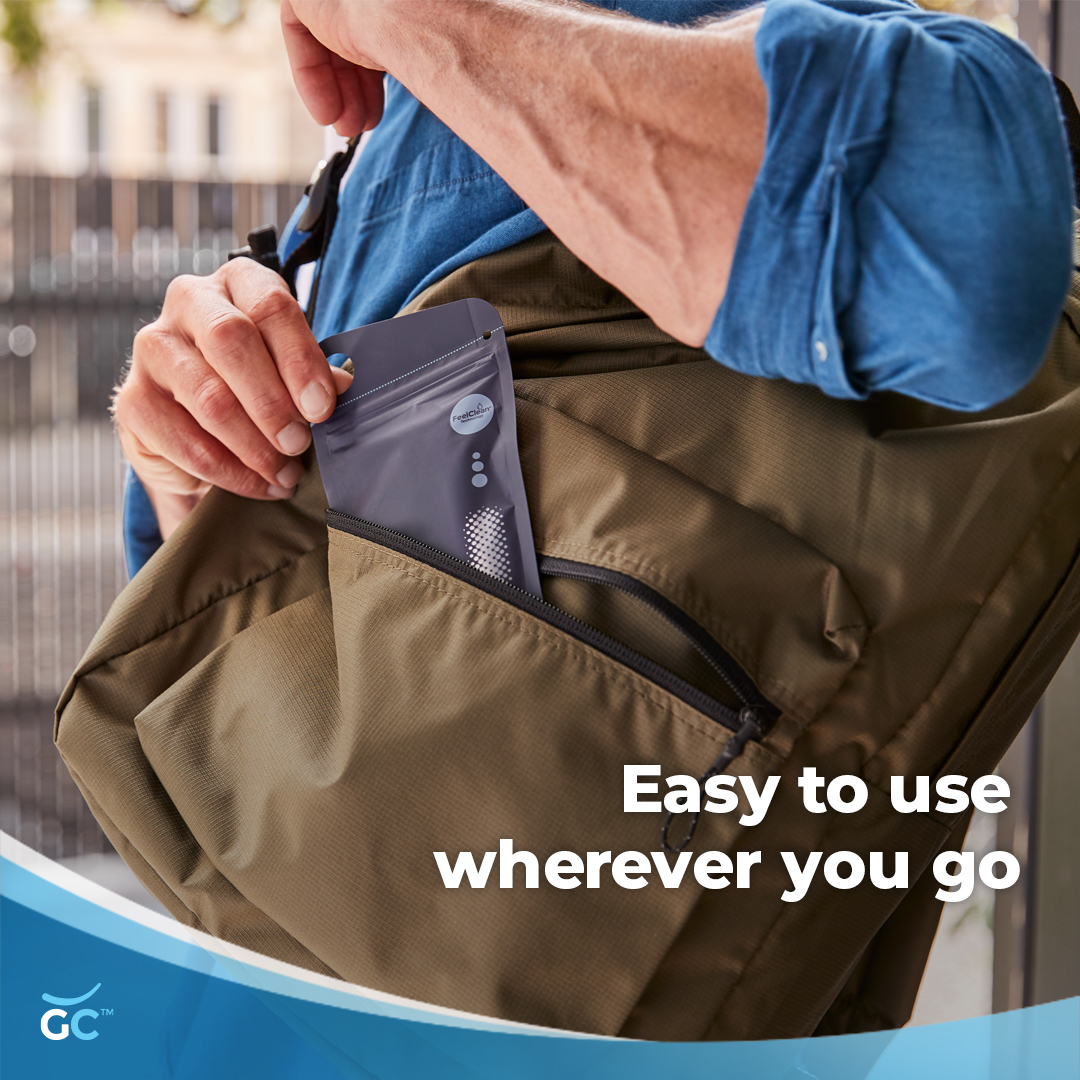 GentleCath_US's tweet photo. Our  new GentleCath Air™ for Men is designed to blend into everyday life,  with a resealable pouch that fits neatly into your pocket or bag. https://t.co/yn804P91Li https://t.co/GFKGCwS9Bk
