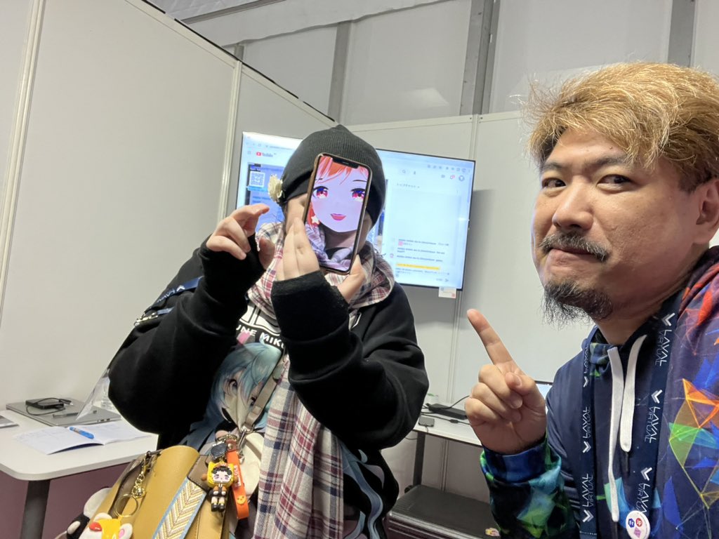 o_ob's tweet image. #VTuberFr @Ponoki_Chan bienvenue!
#LavalVirtual2023 #LavalVirtual