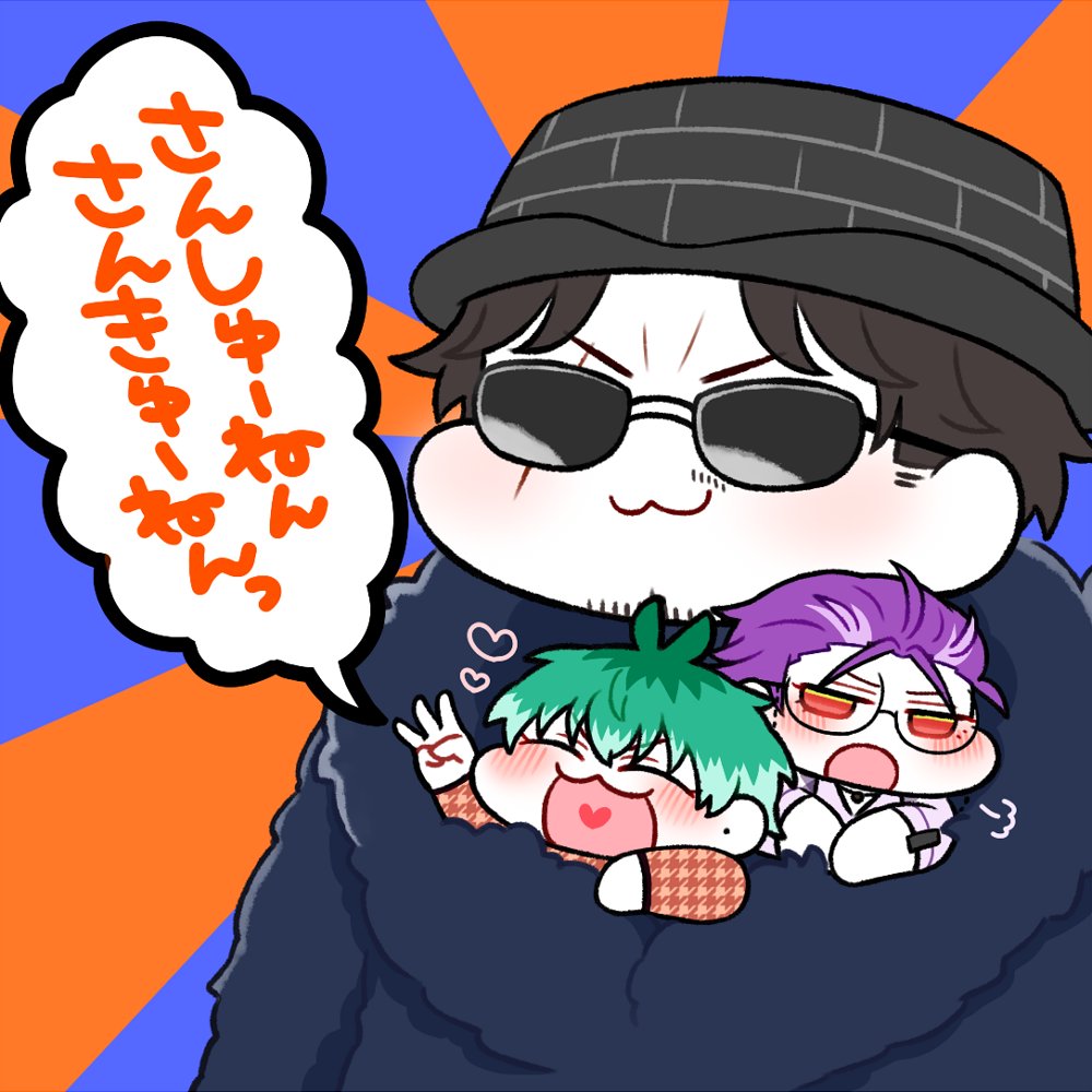 私がはじめて描いたマイク絵が1枚目ので(2019年10月)そのあとも節目節目でささらとろしょをもふもふにうずめてきたけどこの先もずっとずっと零ちゃんにうずめる絵を描かせてくれよな… 