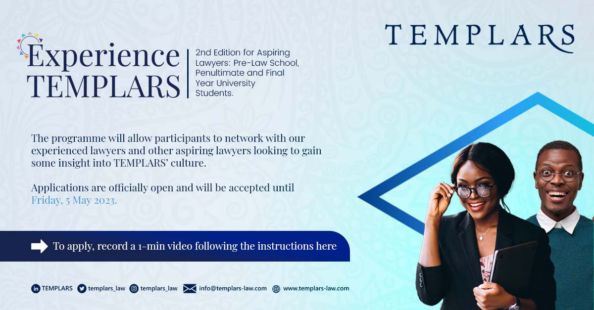 templars_law's tweet photo. The 2nd edition of Experience TEMPLARS is here!

Our open-day initiative is designed to educate and inspire the next generation of legal professionals.
 
Applications are now open until Friday, May 5, 2023.
 
Apply here: https://t.co/fcZ0T5bnwF https://t.co/lGkpZWA7Qn